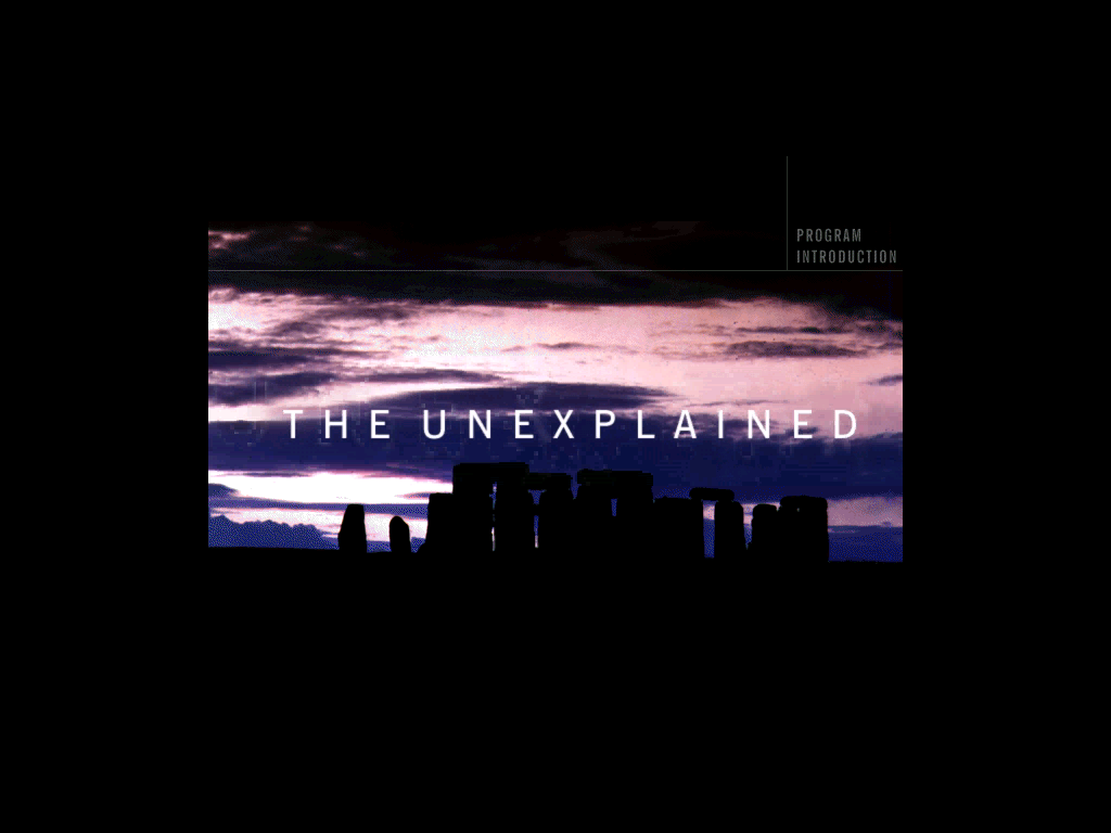 The Unexplained — sstitle (WOR)