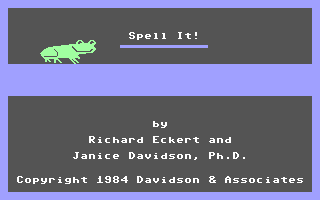 Spell It! — sstitle (WOR)