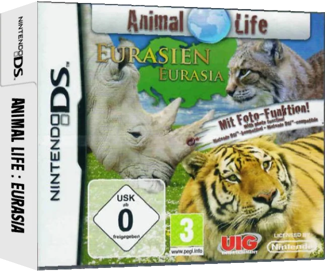 Animal Life - Eurasia — box-3D (EU)