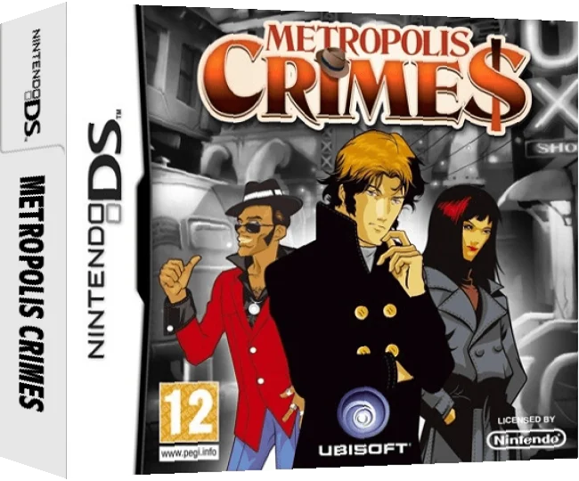 Metropolis Crime$ — box-3D (EU)