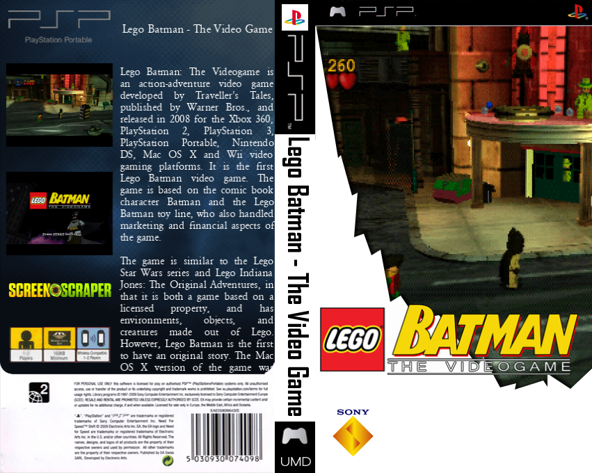Lego Batman - The Video Game — box-texture (SS)