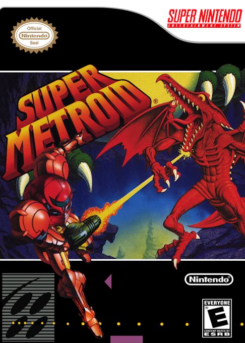 Super Metroid box art