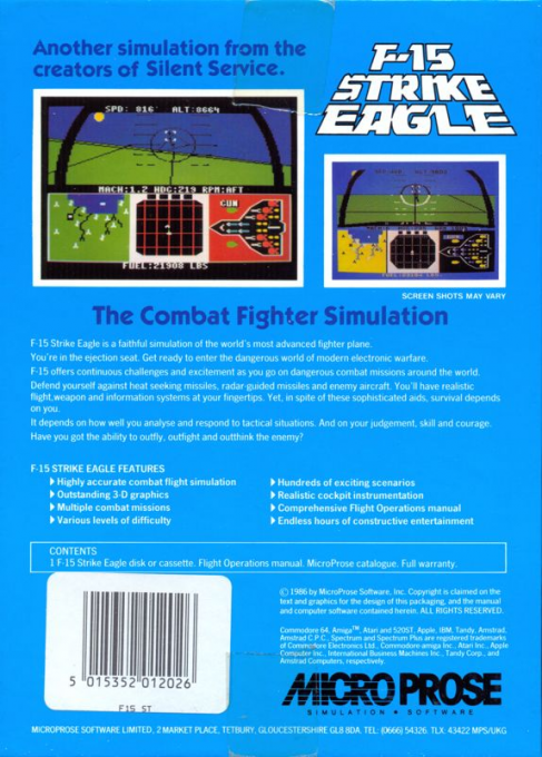 F-15 Strike Eagle — box-2D-back (EU)