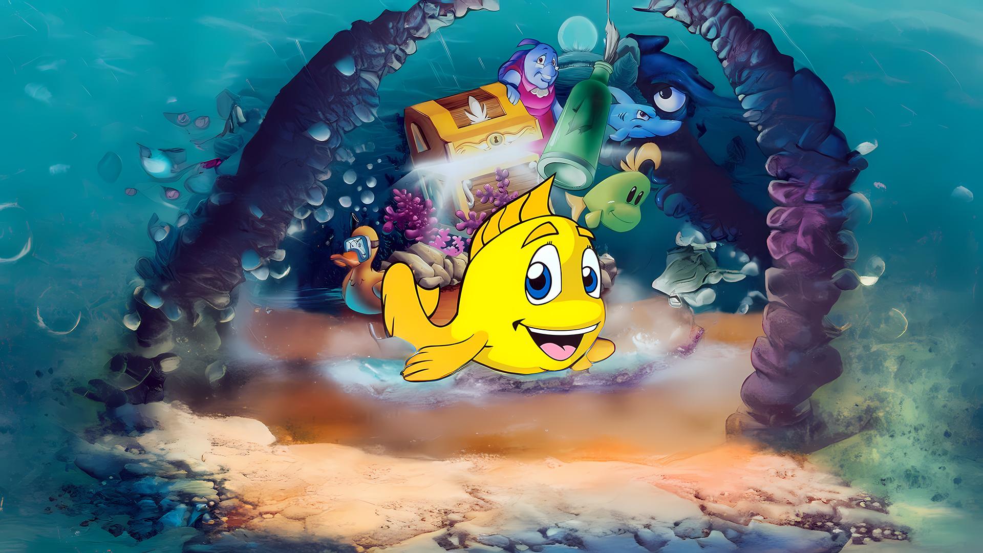 Freddi Fish and the Case of the Missing Kelp Seeds — fanart