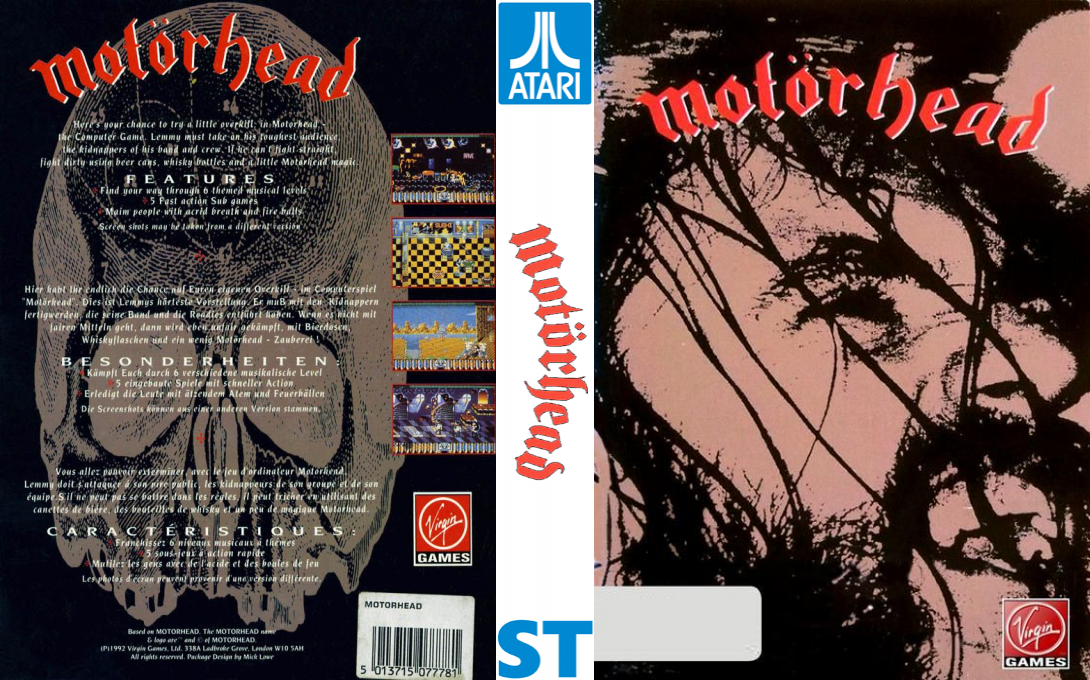 Motörhead — box-texture (EU)