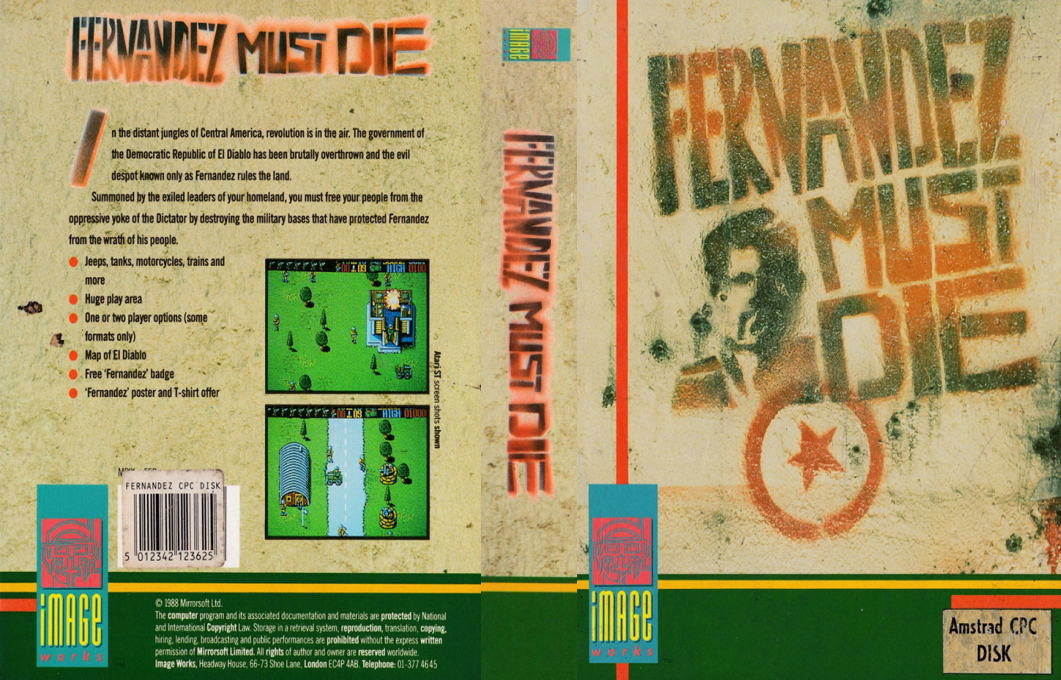 Fernandez Must Die — box-texture (EU)