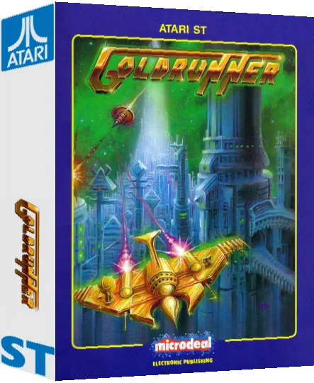 Goldrunner — box-3D (EU)