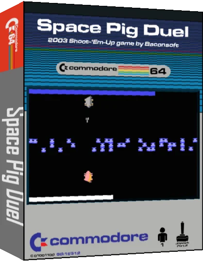 Space Pig Duel — box-3D (CUS)