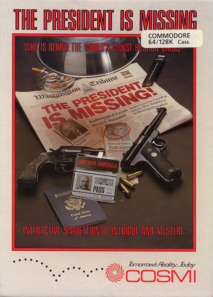 President Is Missing, The — box-2D (EU)