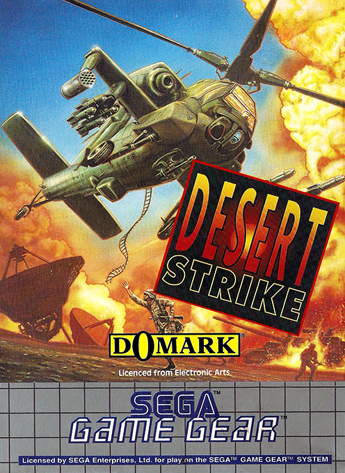 Desert Strike — box-2D (EU)