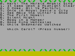 Carol Quiz — ss (WOR)