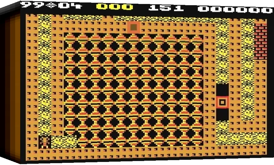 Boulder Dash De Luxe Remix 7 — box-3D (WOR)