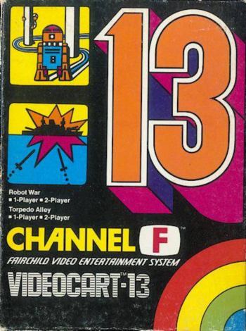 Videocart-13 - Robot War, Torpedo Alley box art