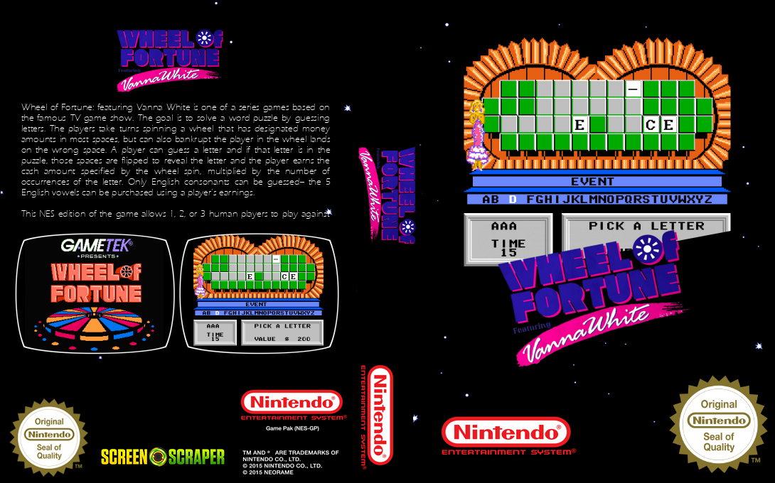 Wheel of Fortune Featuring Vanna White — box-texture (SS)