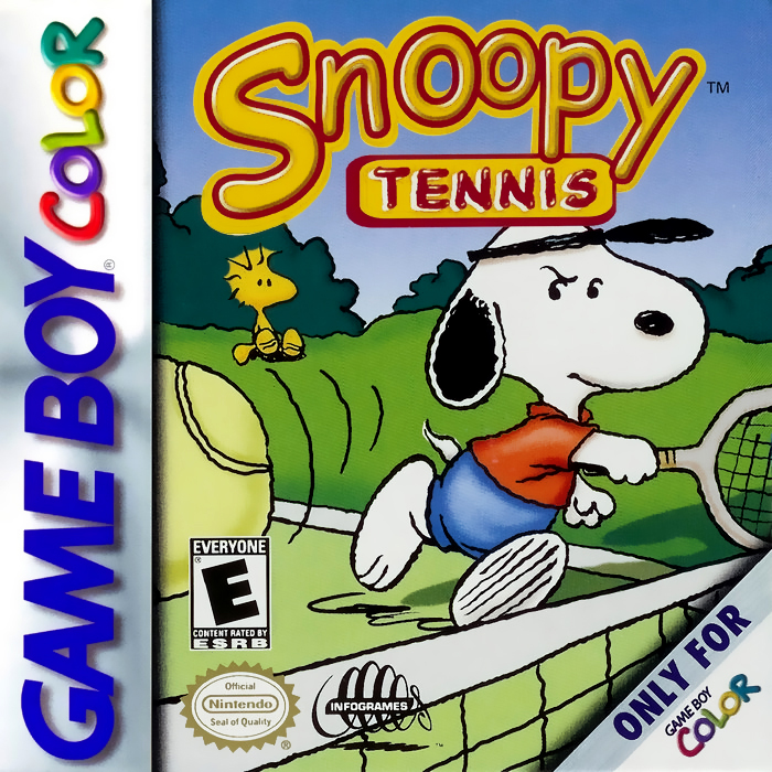 Snoopy Tennis box art