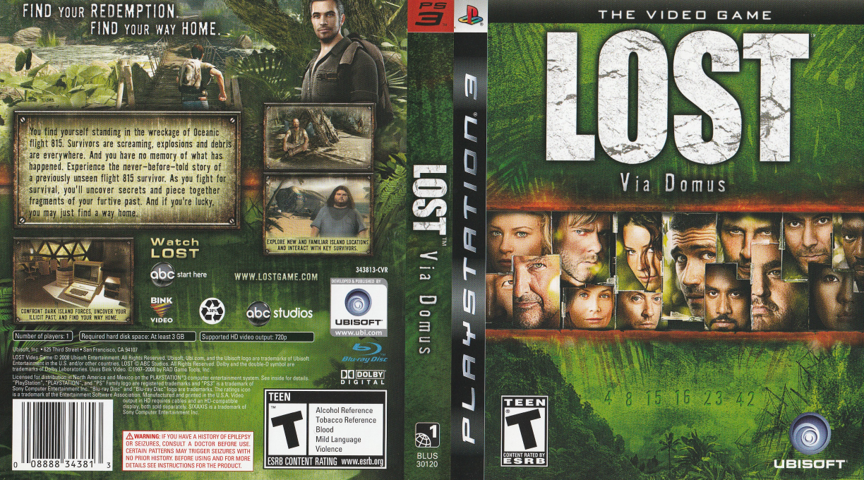 Lost - Via Domus — box-texture (US)