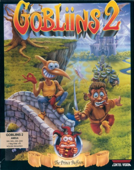 Gobliins 2 - The Prince Buffoon box art