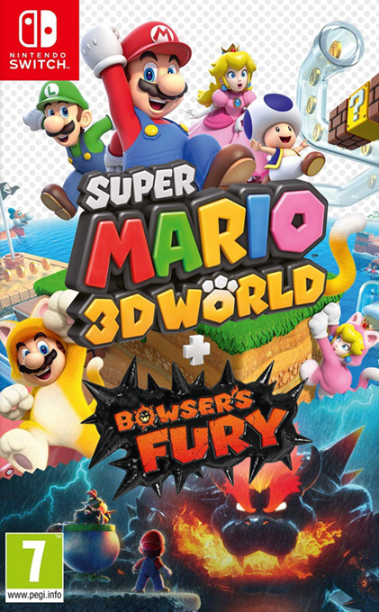 Super Mario 3D World Bowser's Fury — box-2D (EU)
