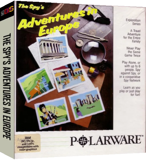 Spy's Adventures In Europe, The — box-3D (US)