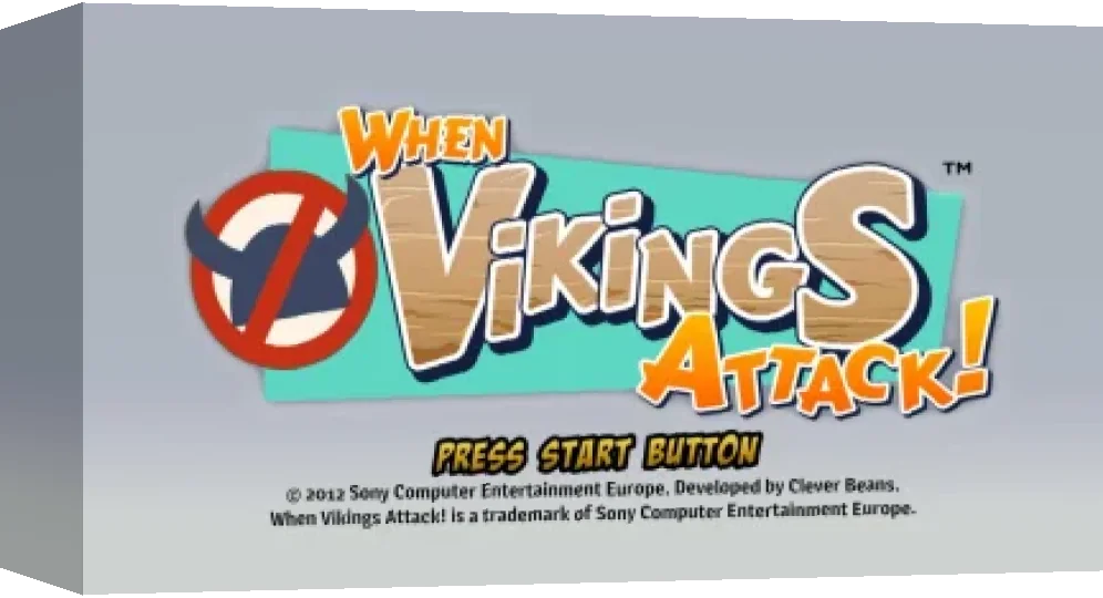 When Vikings Attack — box-3D (EU)