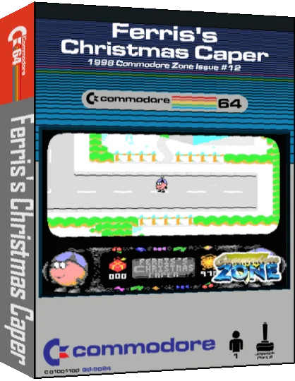 Ferris's Christmas Caper — box-3D (CUS)