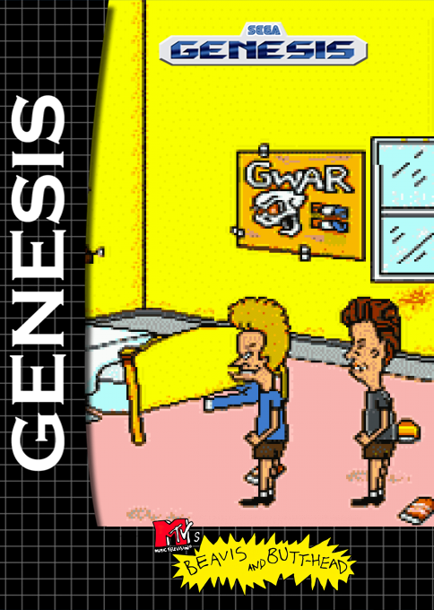 Beavis And Butt-head — box-2D (SS)