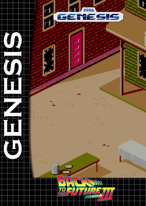 Back To The Future Part 3 — box-2D (SS)