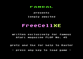 Freecell Xe — sstitle (WOR)