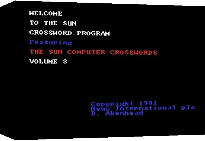 The Sun Crosswords - Vol. 3 & 4 — box-3D (WOR)