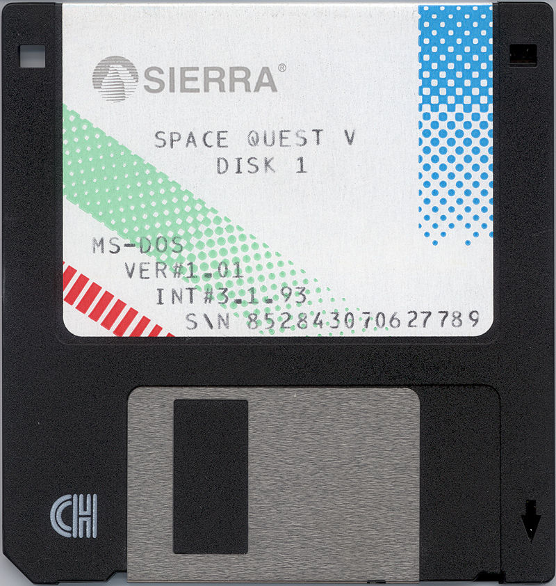 Space Quest V: Roger Wilco The Next Mutation — support-2D (WOR)