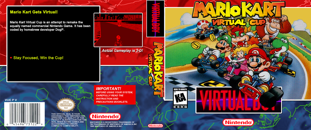 Mario Kart Virtual Cup — box-texture (US)