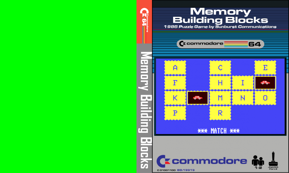 Memory Building Blocks — box-texture (CUS)