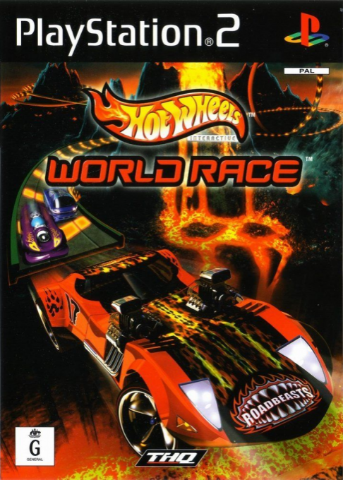 Hot Wheels - World Race — box-2D (AU)