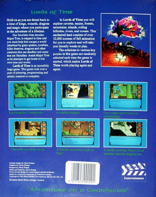 Lords Of Time — box-2D-back (US)