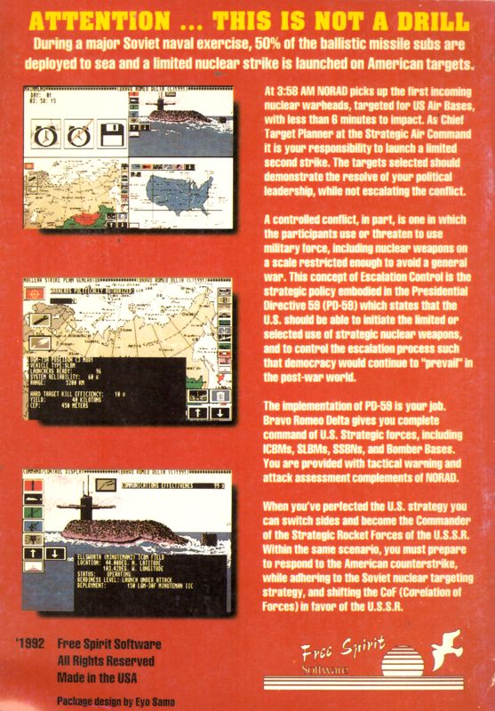 Bravo Romeo Delta — box-2D-back (US)