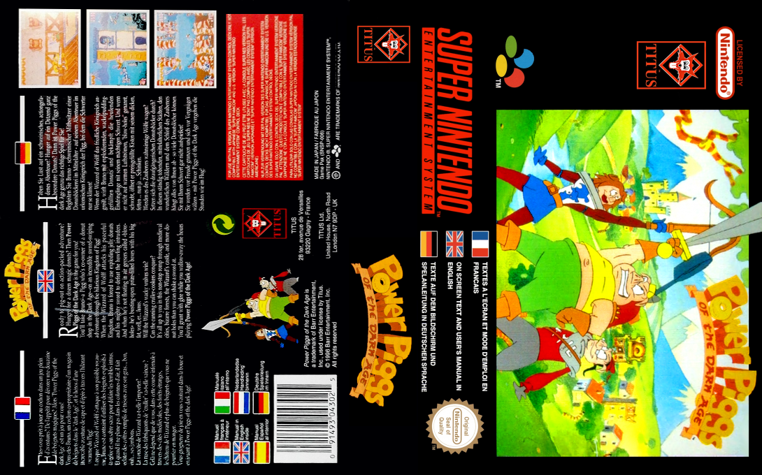 Power Piggs Of The Dark Age — box-texture (EU)
