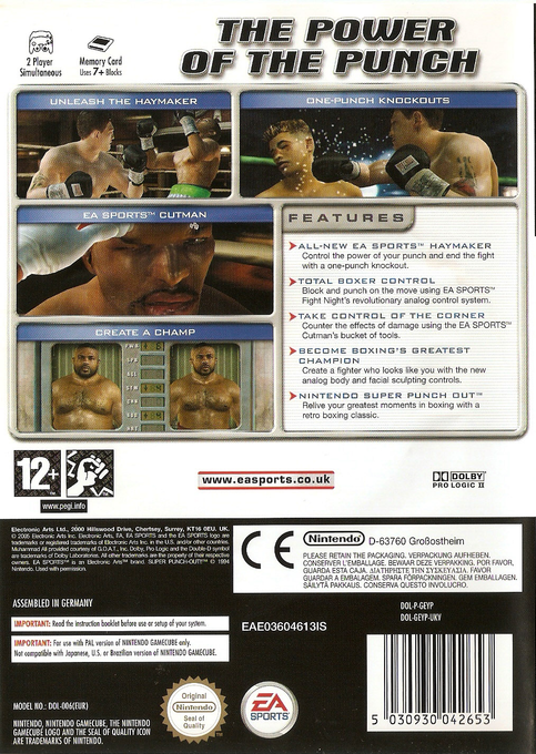 Fight Night Round 2 — box-2D-back (EU)
