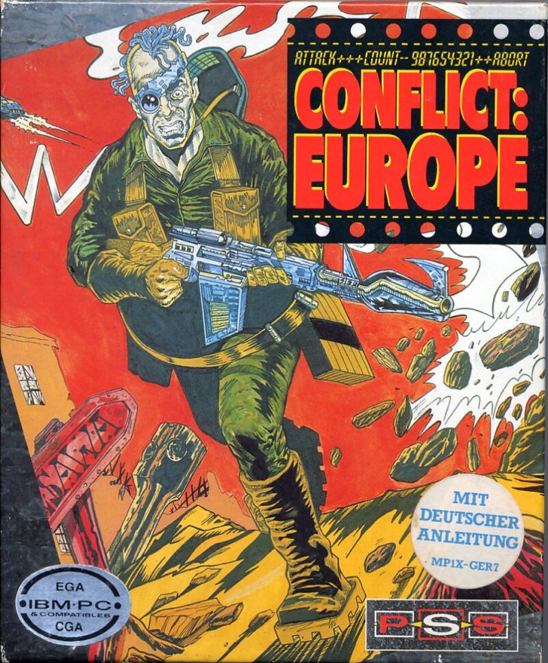 Conflict - Europe — box-2D (DE)