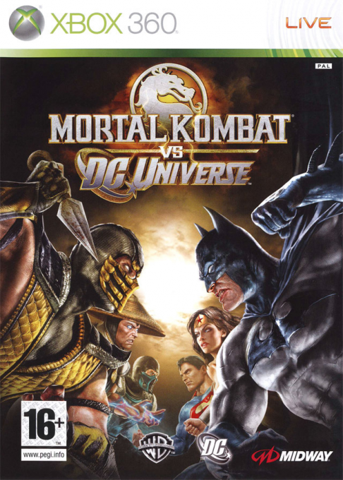 Mortal Kombat vs. DC Universe — box-2D (FR)