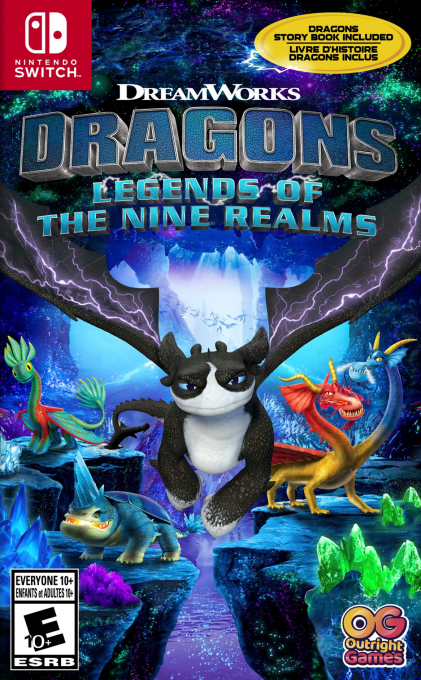 DreamWorks Dragons - Legends of the Nine Realms box art