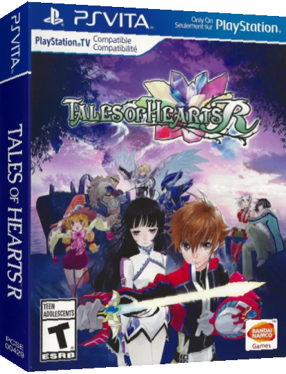 Tales of Hearts R — box-3D (US)