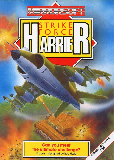 Strike Force Harrier box art