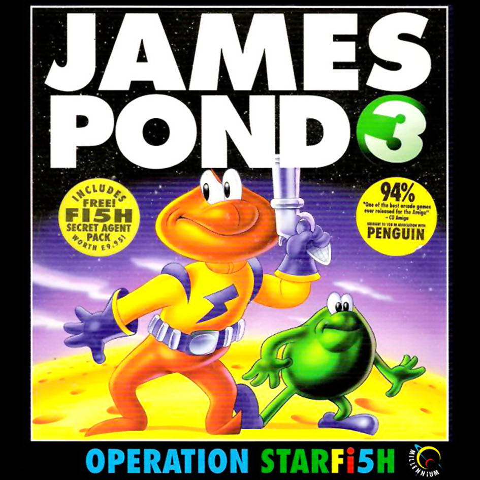 James Pond 3 - Operation Starfi5h box art
