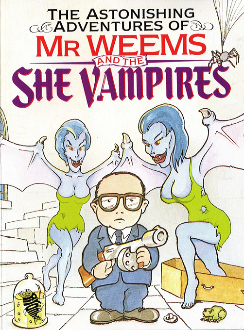 Astonishing Adventures Of Mr. Weems And The She Vampires, The box art