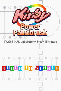 Touch! Kirby — sstitle (EU)