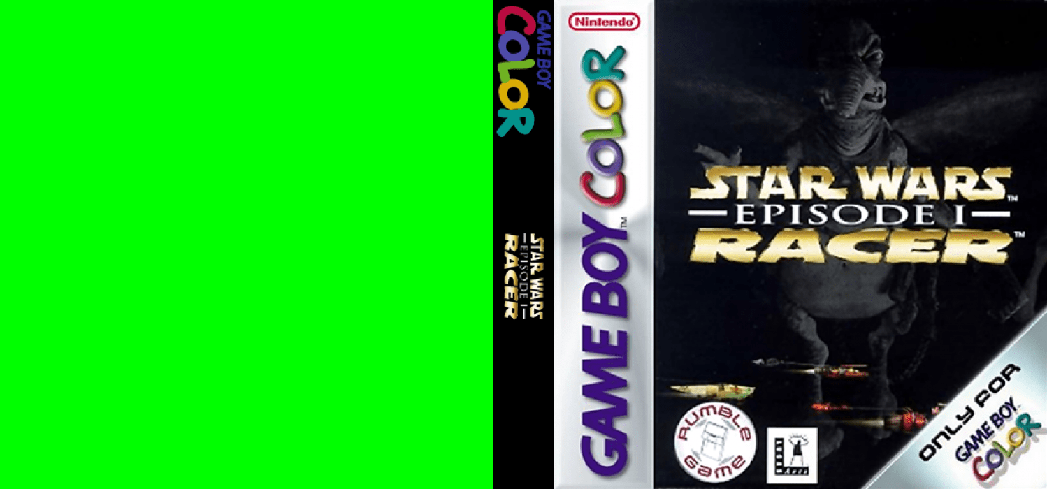 Star Wars Episode I : Racer — box-texture (EU)
