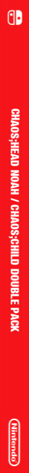 Chaos;Head Noah / Chaos;Child Double Pack — box-2D-side (DE)