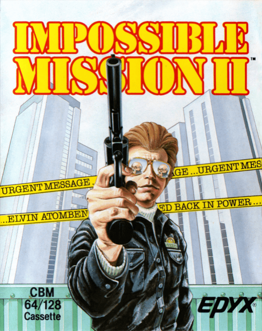 Impossible Mission 2 — box-2D (EU)