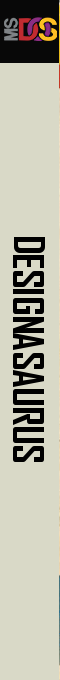 Designasaurus — box-2D-side (US)