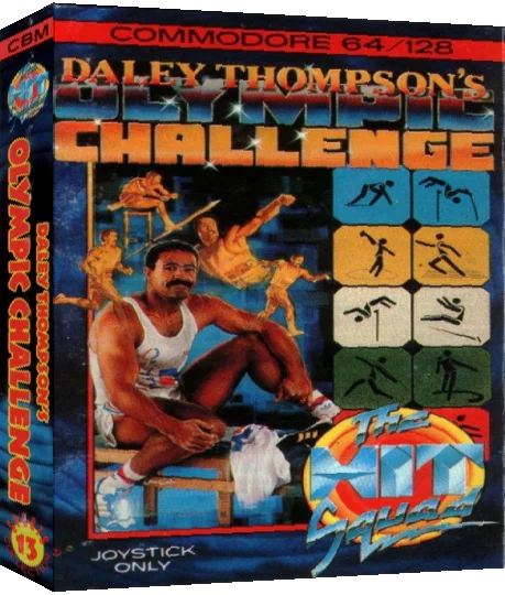Daley Thompson's Olympic Challenge — box-3D (EU)